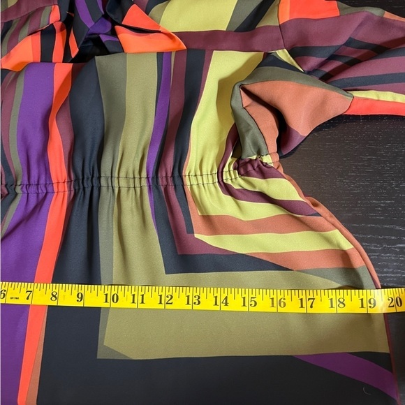 Ann Taylor Loft Multi-Color Stripped Dress Size 2 - Picture 12 of 12